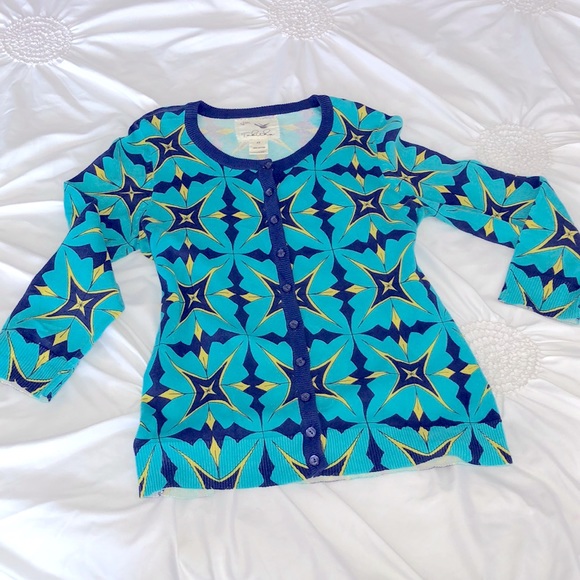 Tabitha Tops - ANTHROPOLOGIE RETRO PIN UP 3/4 SLEEVE CARDIGAN